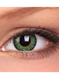 Lentes de contacto para los ojos verdes