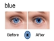 Lentes de contacto para los ojos azules,  IR nebo UV kontaktní čočky, cartas marcadas